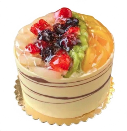 Butik Tat Keyfi 6-9 Kişilik Özel Meyveli Pasta