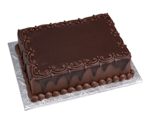 Yumuşacık Kek 50 Kişilik Çikolatalı Yaş Pasta